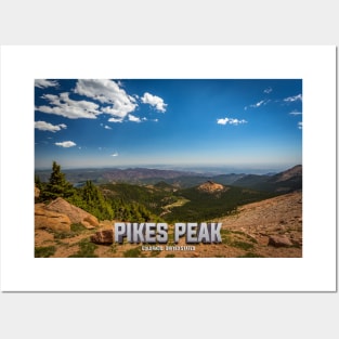 Pikes Peak Colorado Posters and Art